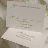 Dalmazio Design Angolo Di Pizzo Invitation Response Set